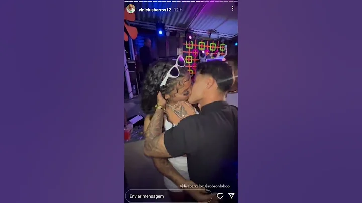Lisa Barcelos fica com Robson lobo em festa no RJ