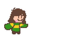 Just Some Sprite Practice! ( Chara Undertale )