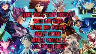 EVERY VERSE THAT 923874239999% DESTROYS DRAGON BALL!! YOU FACEBOOK WANKERS NEED TO RELAX LMAOOOOO0O0