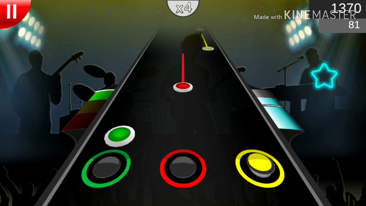 Jogando o incrível Guitar Flash para Android (Nostalgia) YouTube