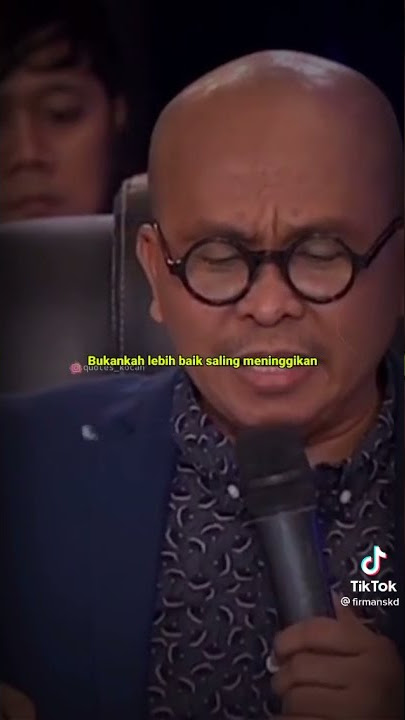 Pasangan itu harus pas 'kang maman'