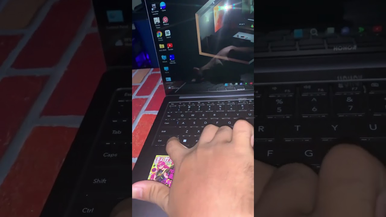 Honor Magicbook 14 |Keyboard Backlight #tipsandtricks #honor #computertips