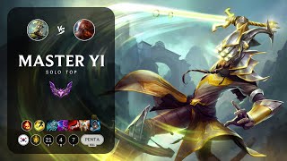 Master Yi Top vs Gragas - KR Master Patch 13.7
