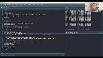 Analisis Komponen Utama dengan Software R Studio - UTP Analisis Multivariat I