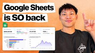 How to Build a Sales Dashboard in Google Sheets with AI (Easy AF!)