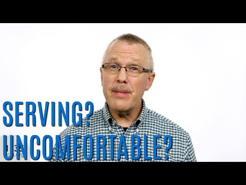Ministry Minute: The Uncomfortable Thing About Serving
