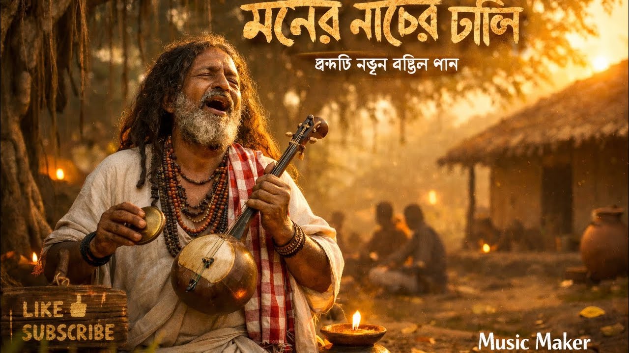 মনের নাচের ডালি | নতুন বাউল গান | Moner Nacher Dali | Bengali Baul Folk Song 2026