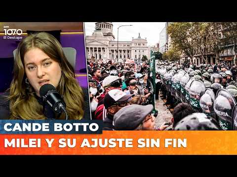🔥 MILEI Y SU AJUSTE SIN FIN | Editorial de Cande Botto