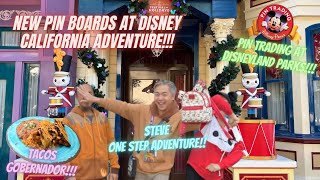 New Pin Boards at Disney California Adventure | Pin Trading at Disneyland Parks | Tacos Gobernador