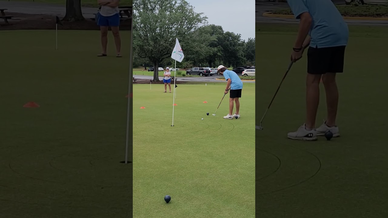 Gavin Daino Drive Chip and Putt local qualifier winner St Augustine FL 2023 14Yr Old 