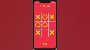 Tic Tac Toe game created with #UIKit