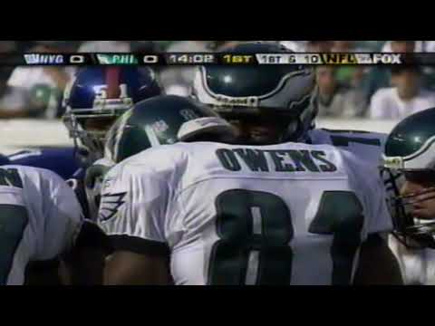 Giants at Eagles September 12, 2004