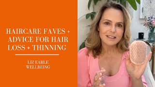 Haircare favourites for hair loss and thinning | Liz Earle Wellbeing