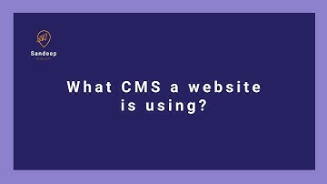 Find what CMS a website is using in 30 seconds