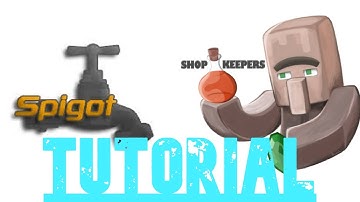 How to use the Shopkeepers plugin | Minecraft Java Tutorial