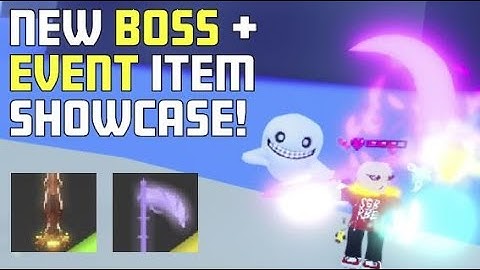 NEW BOSS And HALLOWEEN Event Item SHOWCASE! RPG SIM