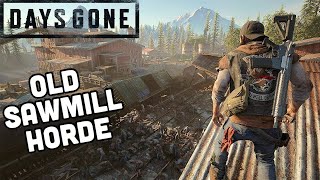 Days Gone: How to pass easy sawmill horde / как легко пройти орду лесопилки