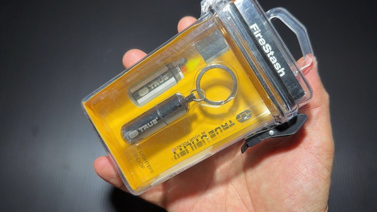 TRU UTILITY FIRESTASH ยืม ไฟแช็คพกพา ห้อยกุญแจ