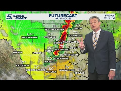 Storm chances persist later Friday and over holiday weekend | KENS 5 ...