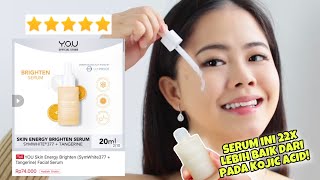 BELI SERUM DENGAN RATING TERBAIK DI SHOPEE! Y.O.U Skin Energy Serum Review!