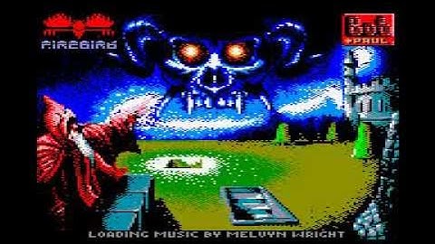 druid title screen for Amstrad CPC
