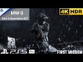 PS5 Pro Ultra Graphics 4K | Call of Duty Modern Warfare 3 Campaign Part 1 | Operation 627