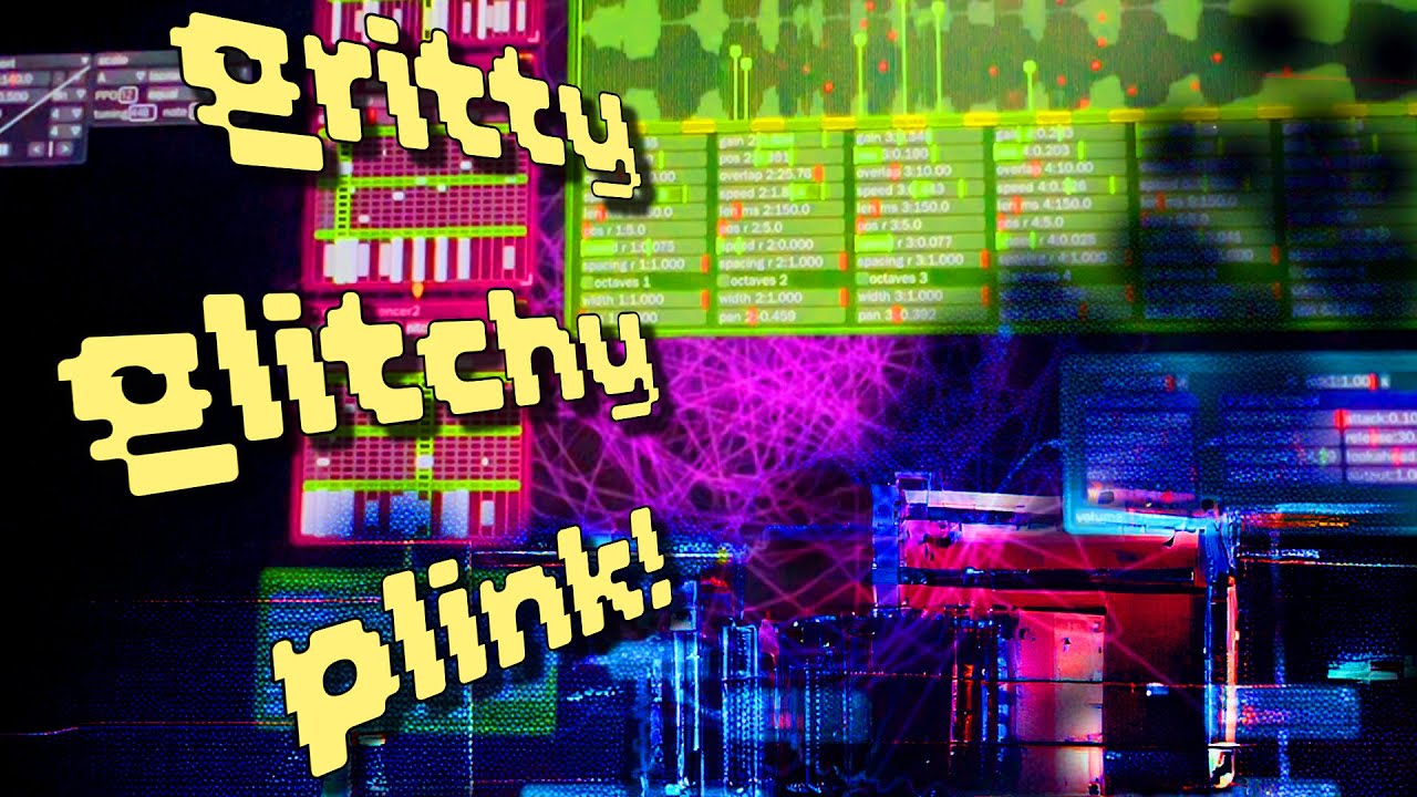 BespokeSynth | Gritty Glitchy Plink! - YouTube