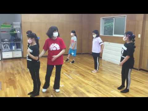準備体操 エアロビック検定導入 キッズダンシング金曜日クラス キッズガーデン武蔵小杉教室 指導 梶原和歌子 深野朋果 2021,5,21 元住吉 新丸子
