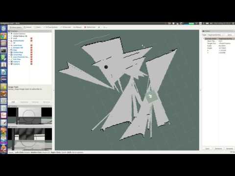 SLAM using gmapping with TurtleBot robot and Gazbo