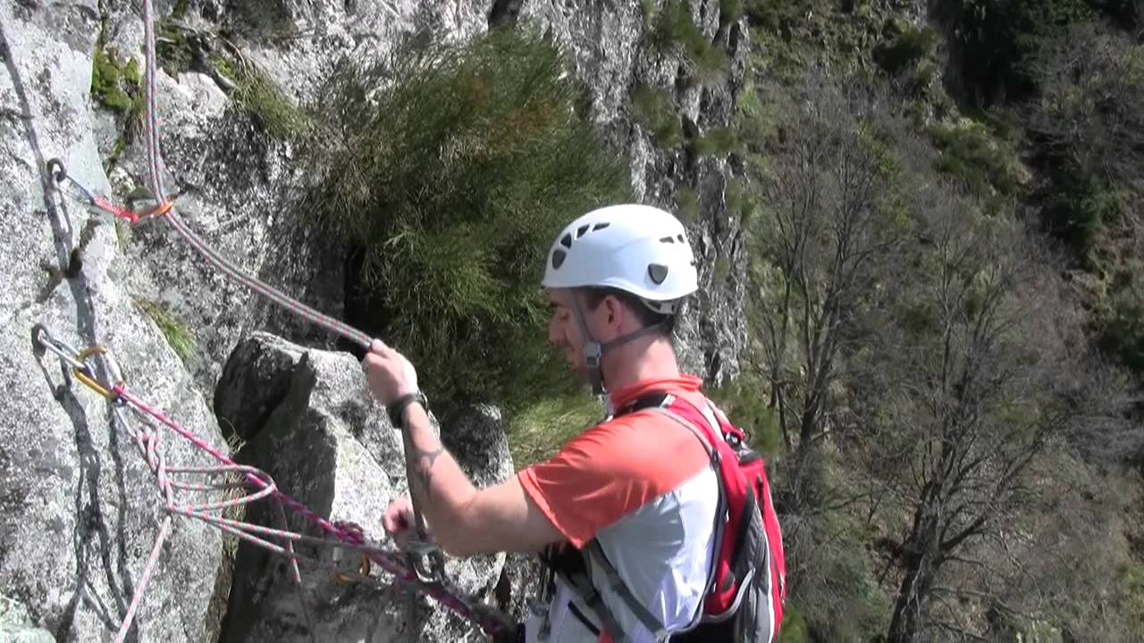 Escalade au Saut du Gier