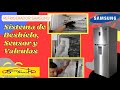 Refrigerador samsung sistema de deshielo sensor tarjetas y válvula de 3 vias