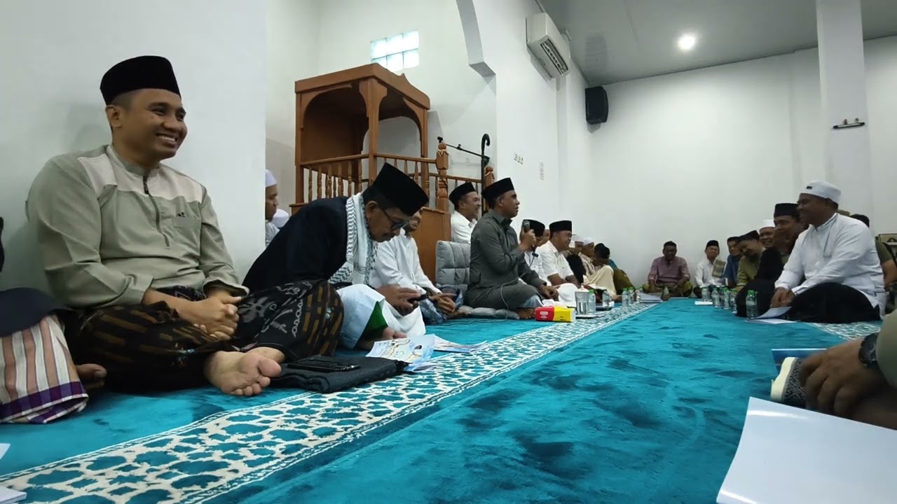 Jama'ah Sabtu Subuh Berkah, setiap Sabtu subuh di Masjid Al Ikhlas DESDM Sulteng, bersama Gubernur 
