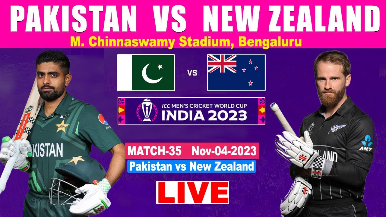 🔴 Live PAK vs NZ Live Match 35 Pakistan vs New Zealand Live PAK