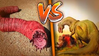 Mongolian death worm VS kasai rex: SPORE (inspired by exard flix)