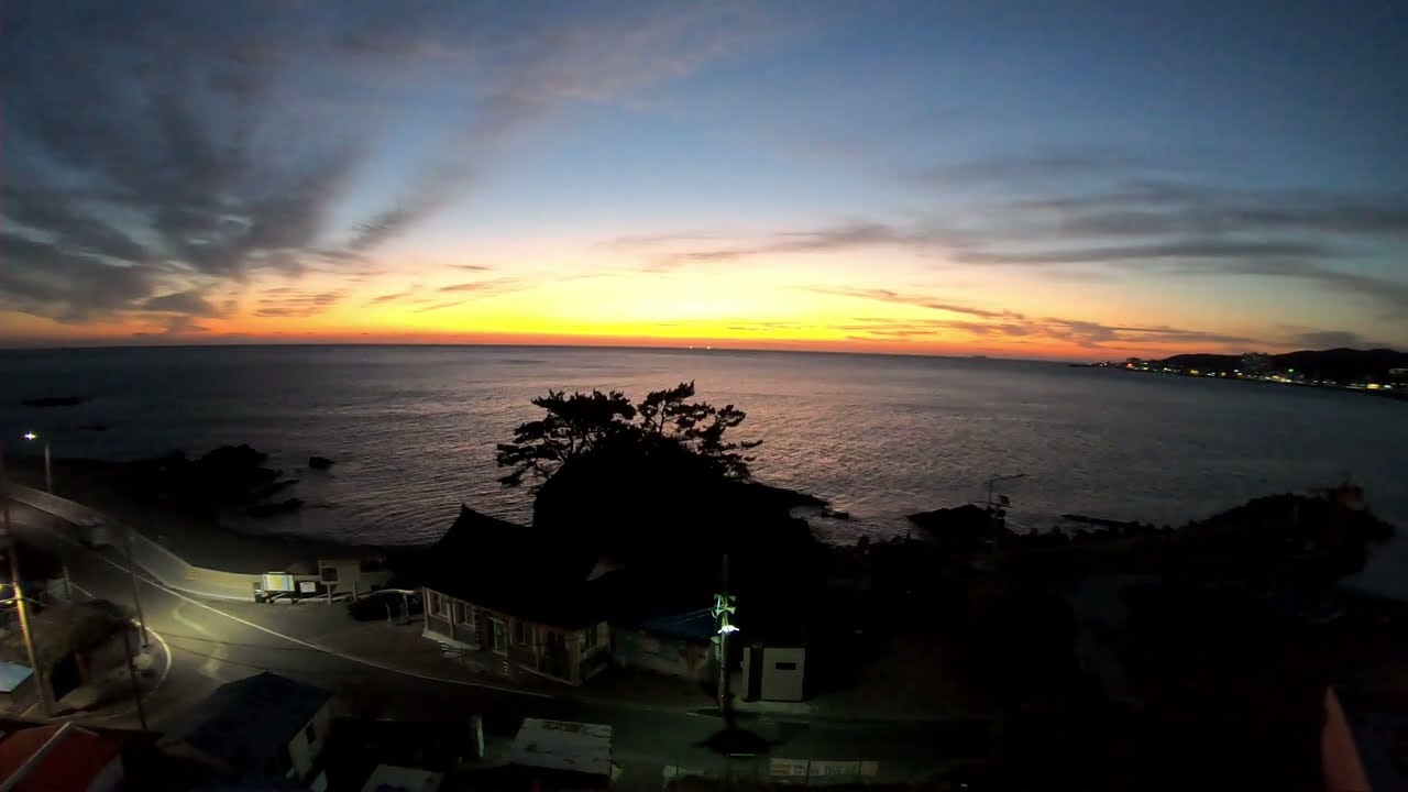 동해 - East Sea - East Coast of Korea Timelapse 🌊🌅🏖🇰🇷