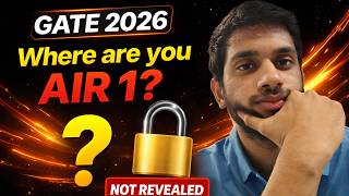 Where is AIR 1 GATE CS 2026 | Cheating in Gate Exam? Alakh Sir Please Come in Support