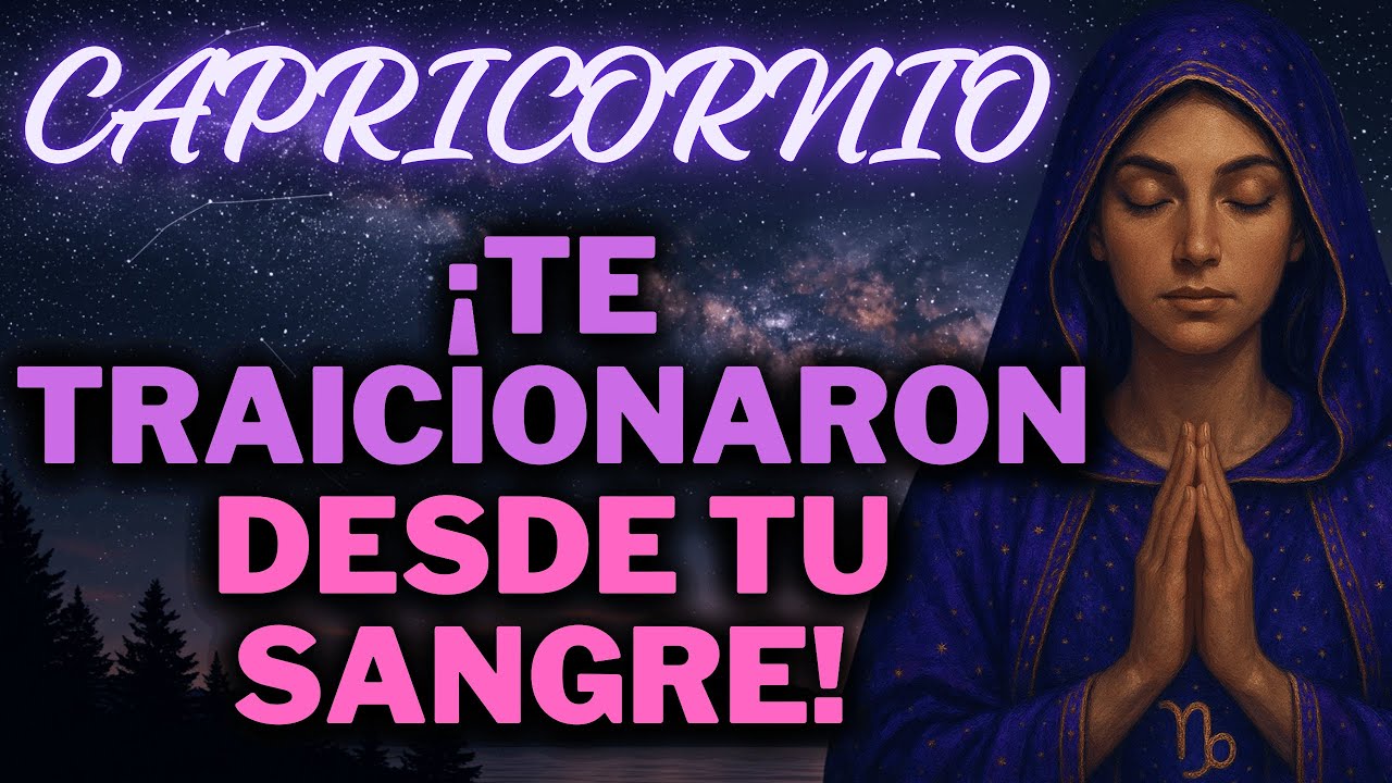 ♑ CAPRICORNIO ⚖️TRAICIÓN EN TU PROPIO LINAJE… HOY LA VERDAD OSCURA SALE A LA LUZ 🔥🕯️