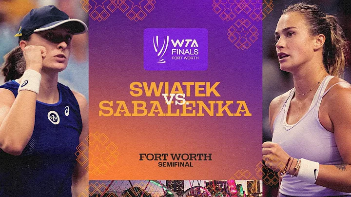 Iga Swiatek vs. Aryna Sabalenka | 2022 WTA Finals ...