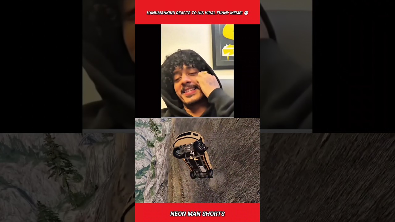 Hanumankind reacts to his viral funny meme! 💀 