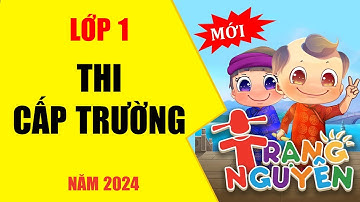 Trạng Nguyên Tiếng Việt Cấp Trường Lớp 1