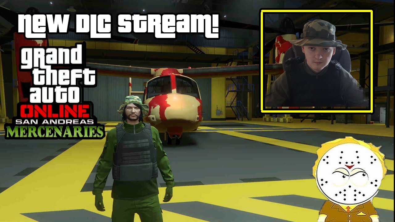 GTA Online New San Andreas Mercenaries DLC Stream! - YouTube
