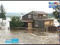 Вода затопила Тулун второй раз за месяц