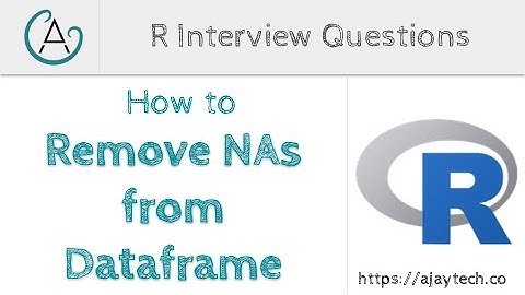How to remove all rows with NAs in R