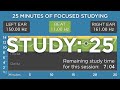 [Pomodoro Technique] 25 Minutes of Focused Studying: The Best Binaural Beats