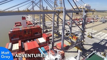 Container Port Timelapse: London Gateway
