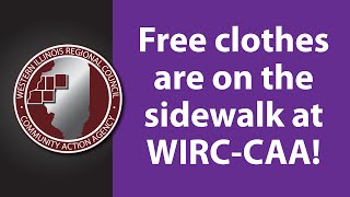 Sidewalk Clothing Days Update | WIRC Wednesdays | September 8, 2021 by WIRC & CAA 6 views 2 years ago 2 minutes, 6 seconds