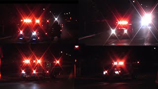 *FULL HOUSE!* OCFA Truck 45, Engine 45, Medic 45, And battalion 7 Responding