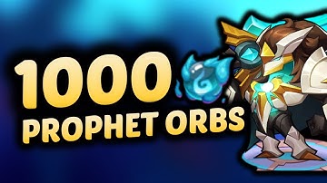 Opening 1000 Prophet Orbs in IDLE HEROES