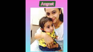 Types of girls with cute babies Monthwise@yashjay8114 #shorts
