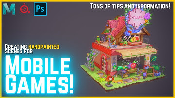 How to Make 3D Low Poly Models with Handpainted Textures!